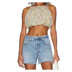Lovers and Friends Kian Floral Crop Top Medium NWT